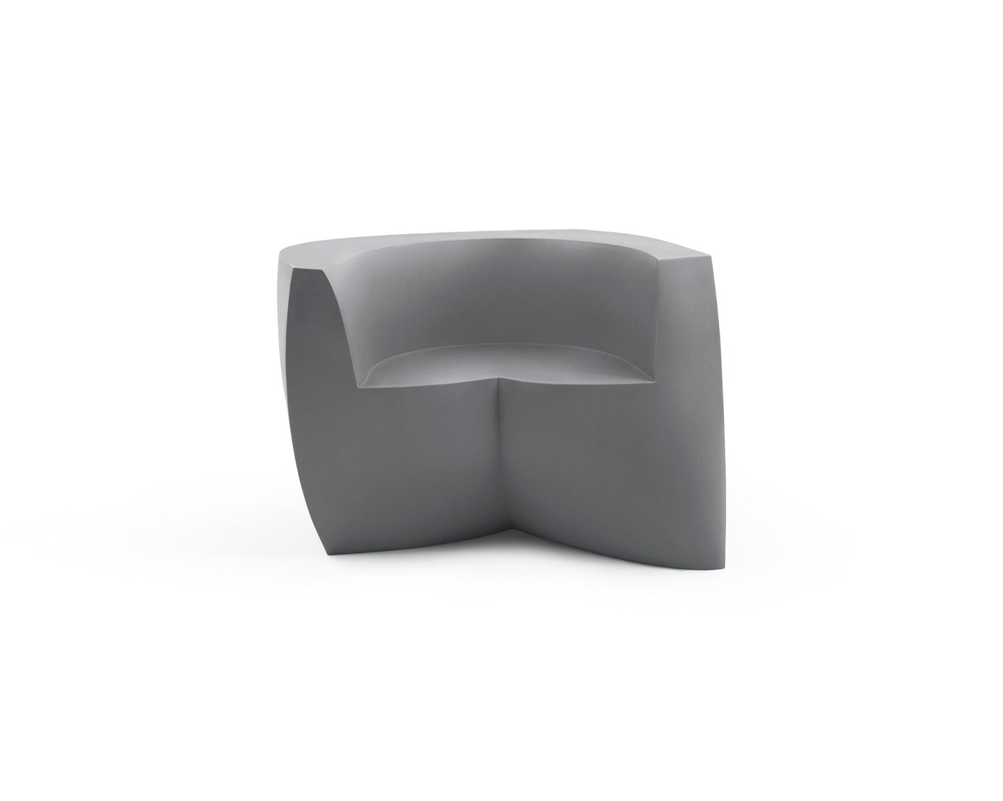 Gehry Easy Chair - Heller Furniture - Sofas + Lounge Chairs - Silver