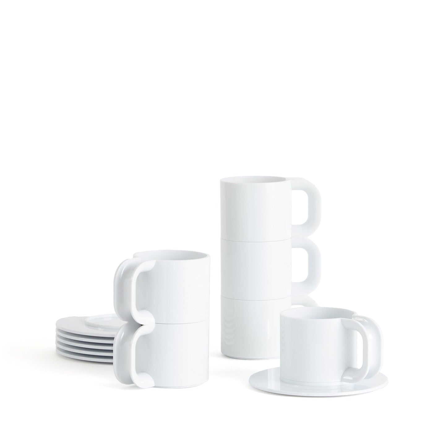 Max 2 | Cups & Saucers | Hellerware - Heller Furniture - Hellerware - Max 2 | Set of 12