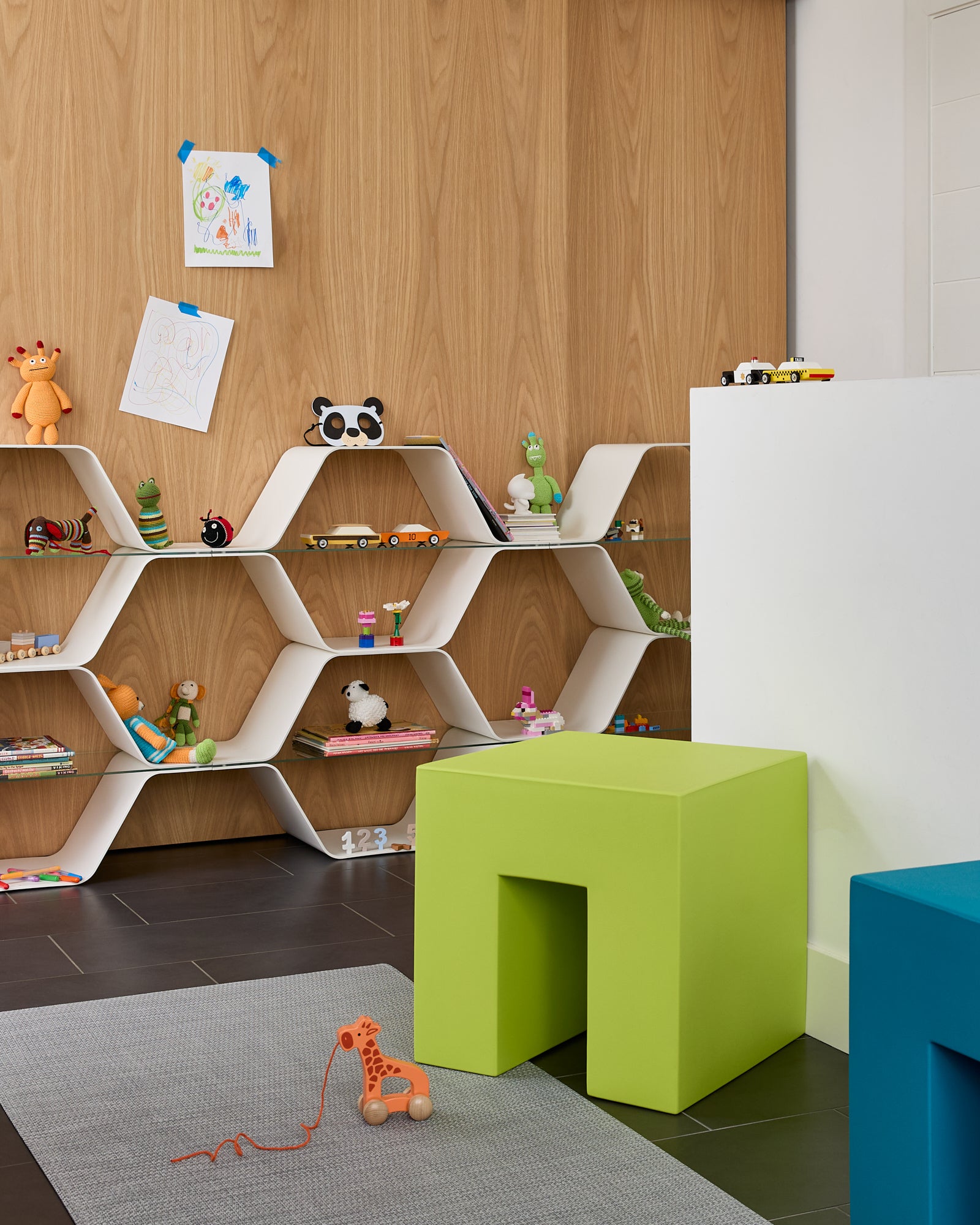 Honeycomb Modular Shelving | Bill Curry | Heller Furniture