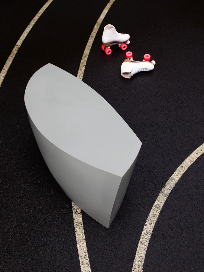 Gehry Bench - Heller Furniture - Benches - Silver