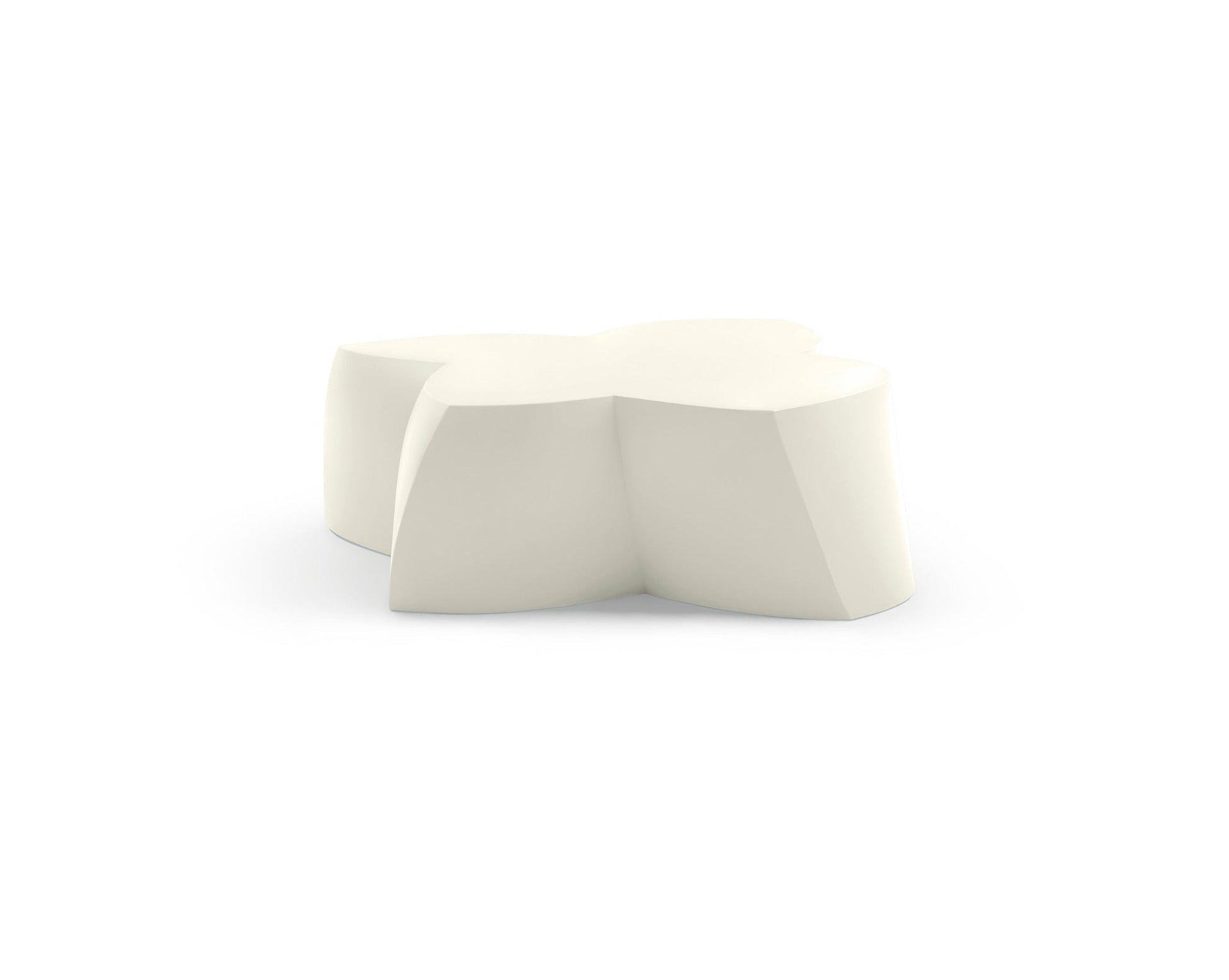 Gehry Coffee Table - Heller Furniture - Coffee Tables - White