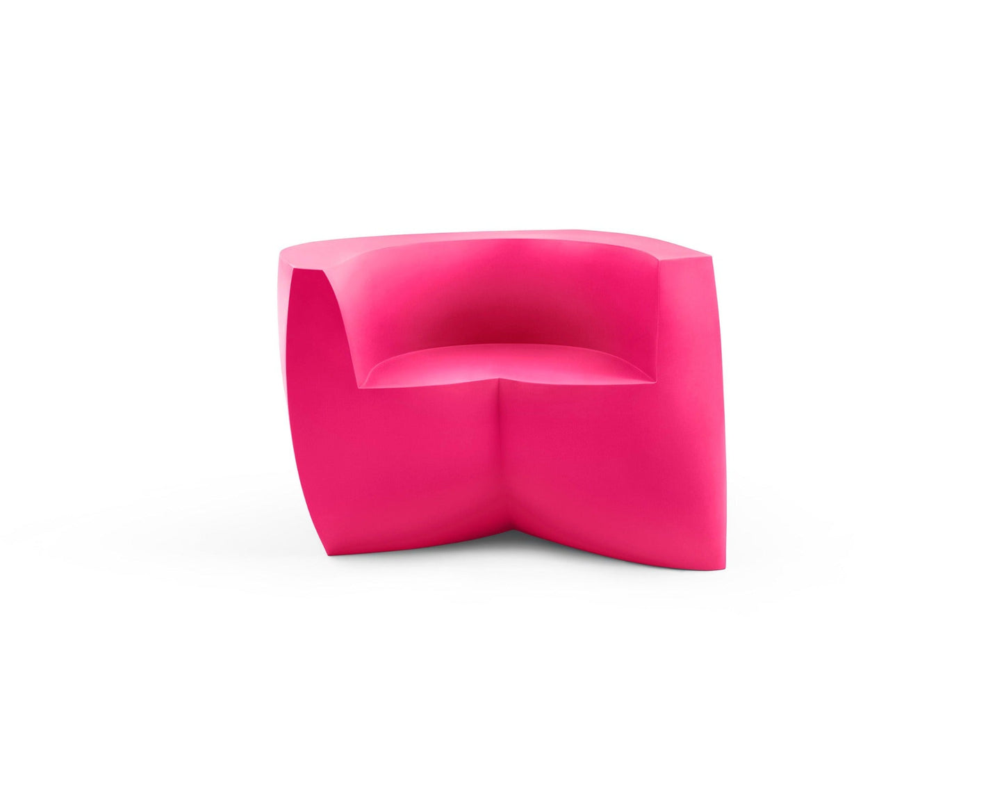 Gehry Easy Chair - Heller Furniture - Sofas + Lounge Chairs - Magenta