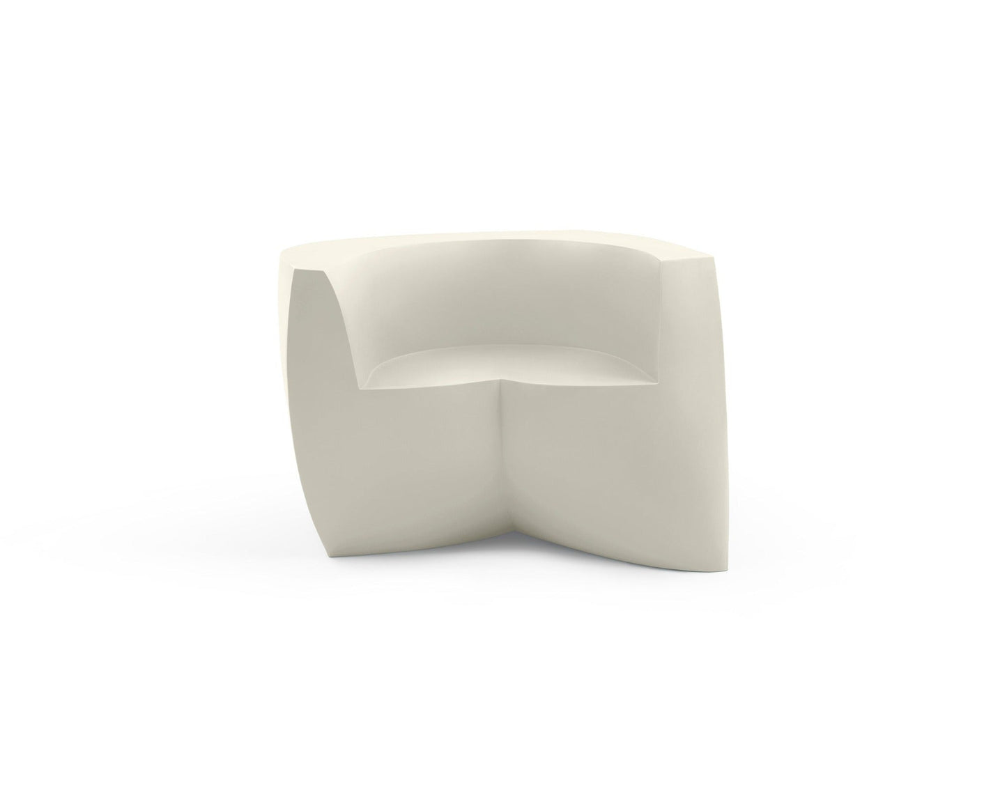 Gehry Easy Chair - Heller Furniture - Sofas + Lounge Chairs - White