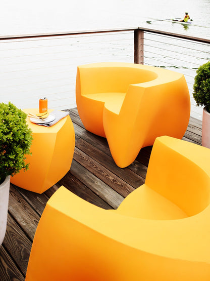 Gehry Easy Chair - Heller Furniture - Sofas + Lounge Chairs - Yellow