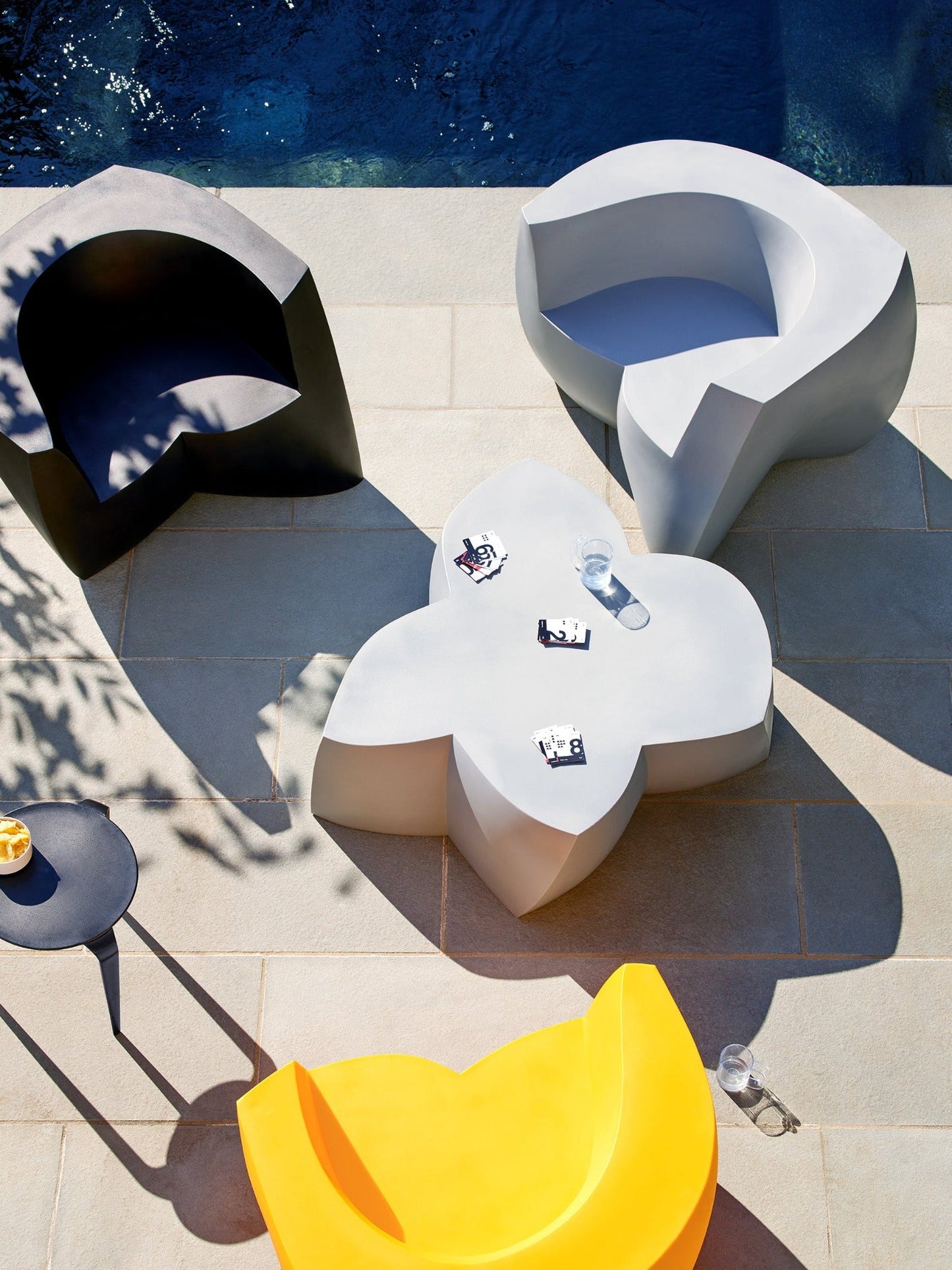 Gehry Easy Chair - Heller Furniture - Sofas + Lounge Chairs - Yellow