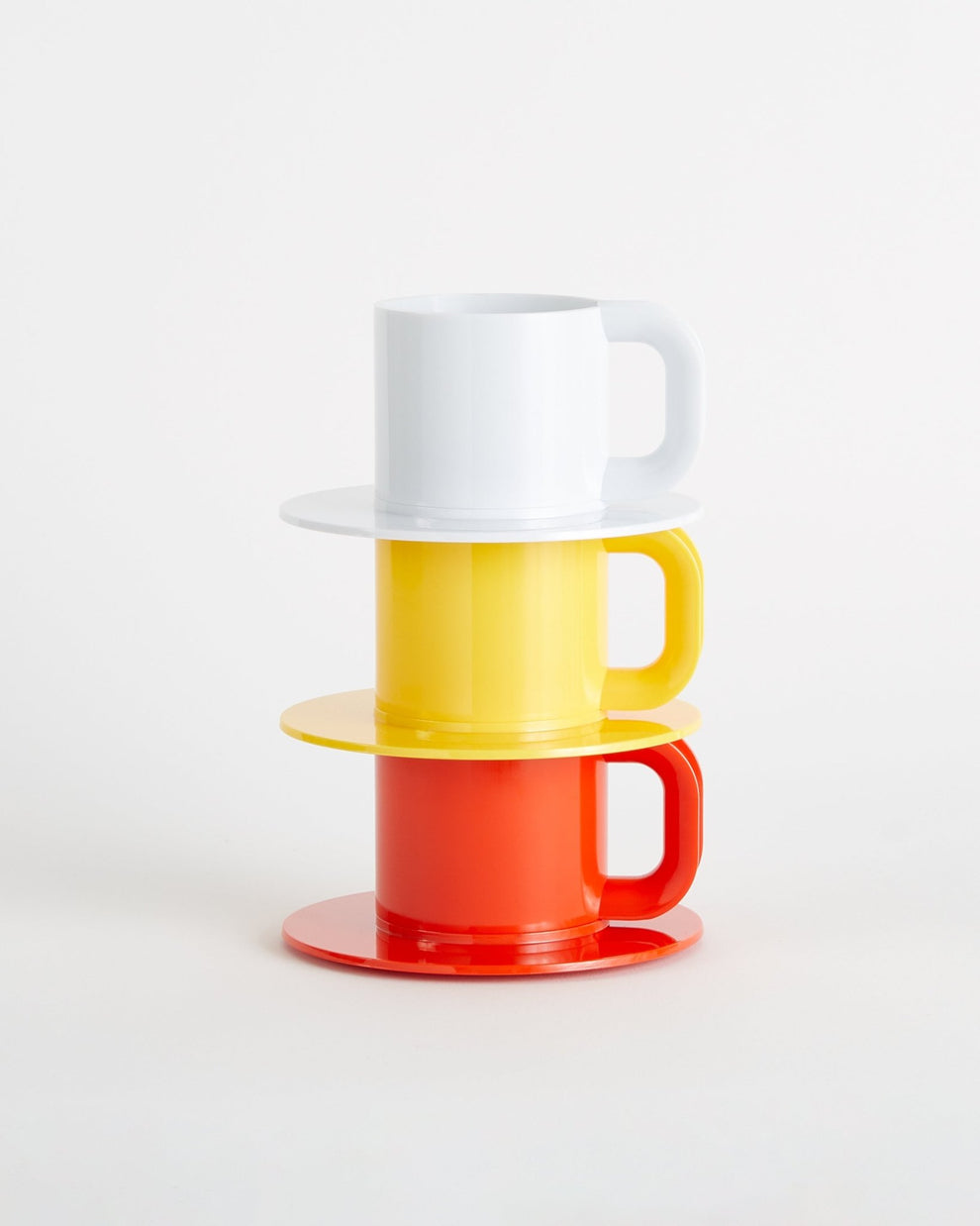 Heller Mugs (Set of 2) Red