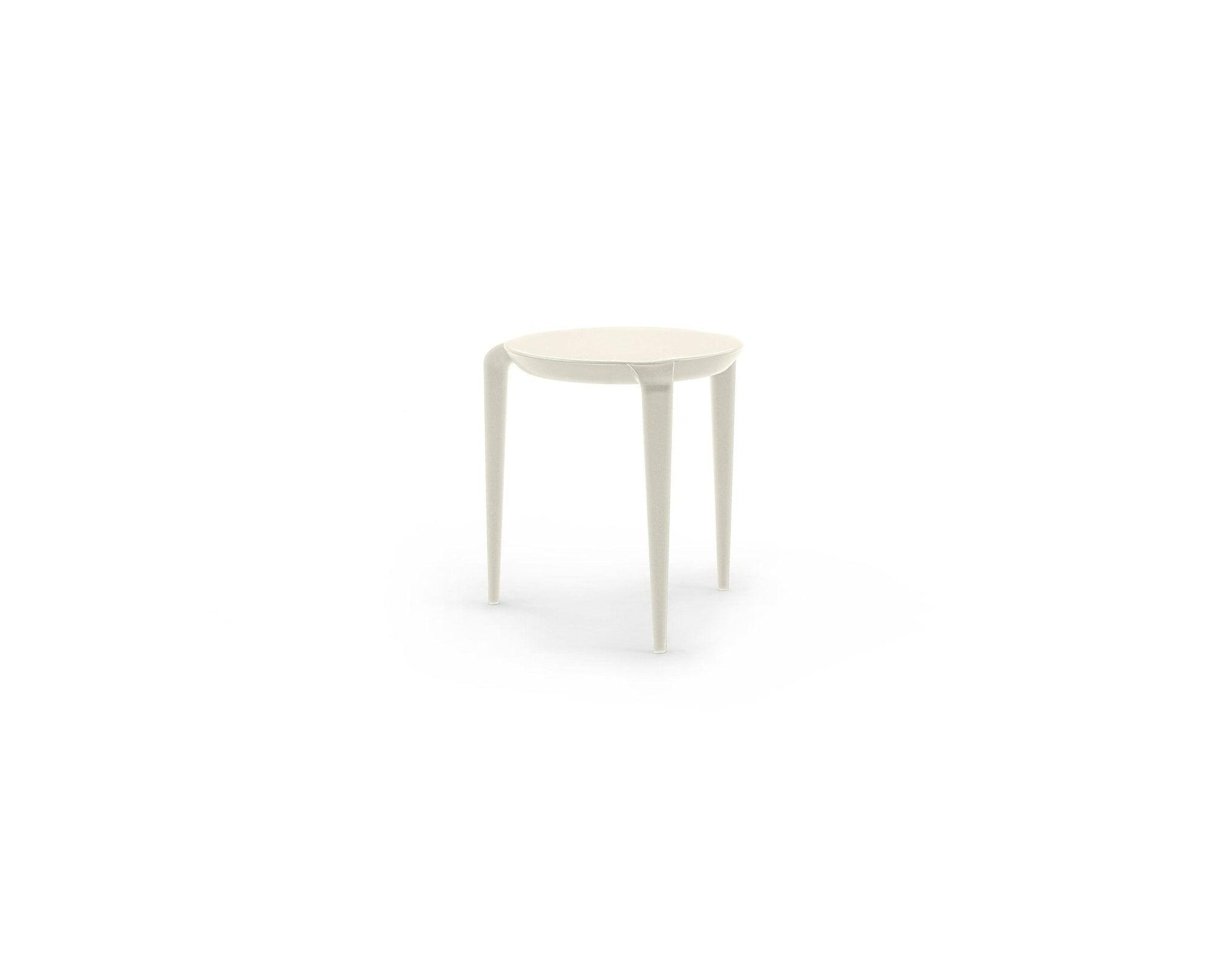 Tavollini Table - Set of 2 - Heller Furniture - Side Tables + Stools - White
